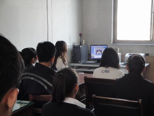我院学习中心组织学生参加网上开学典礼